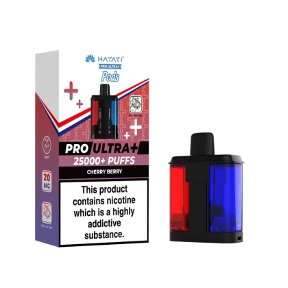 Hayati Pro Ultra Plus 25k Prefilled Pods Cherry Berry