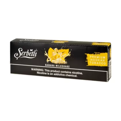 Serbetli Premium Hookah Tobacco Banana Milkshake