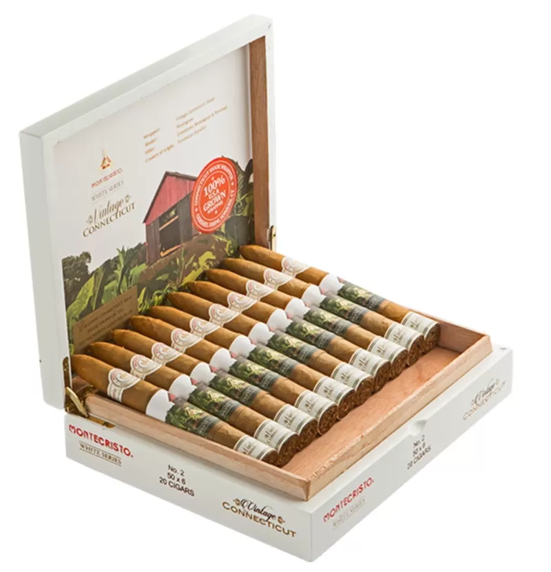 Montecristo White Vintage Connecticut Double Corona